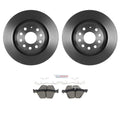 Bosch Quietcast Ceramic Disc Brake Pad Kit for Audi S3, VW Atlas, Golf R (2017–2023)
