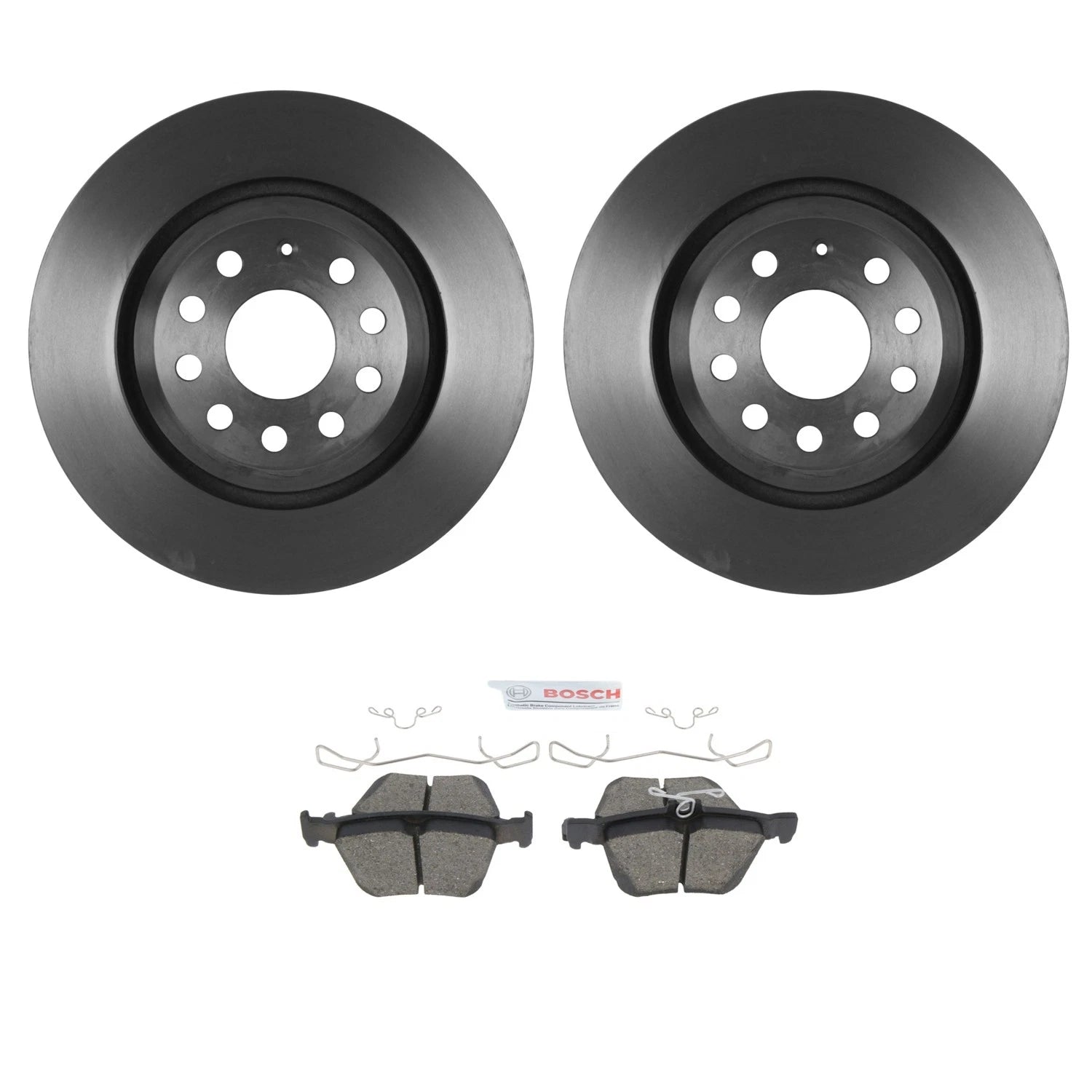 Bosch Quietcast Ceramic Disc Brake Pad Kit for Audi S3, VW Atlas, Golf R (2017–2023)
