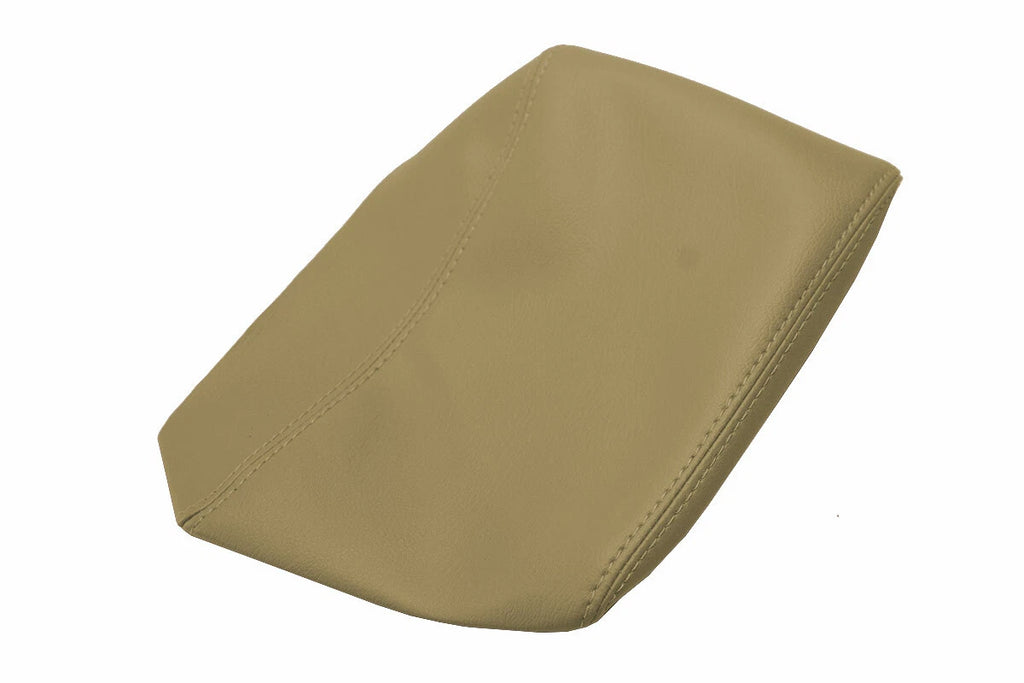 Leather Console Lid Armrest Cover for BMW E81 E82 E87 (2004–2013) Beige
