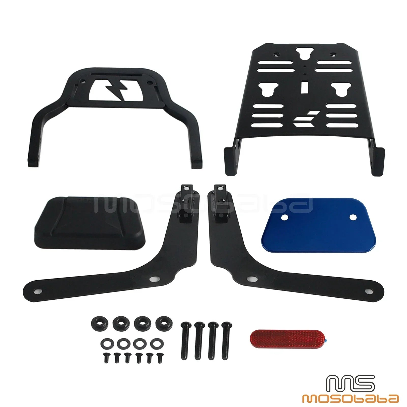 Low Profile Fixed Luggage Rack Sissy Bar for Softail Street Bob (2018-2020)