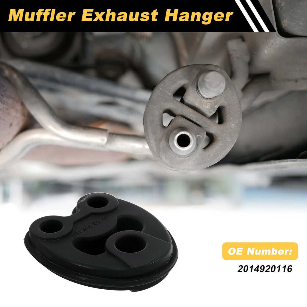 Muffler Exhaust Hanger for Mercedes-Benz 190D (1984–1989) 2014920116 Rubber