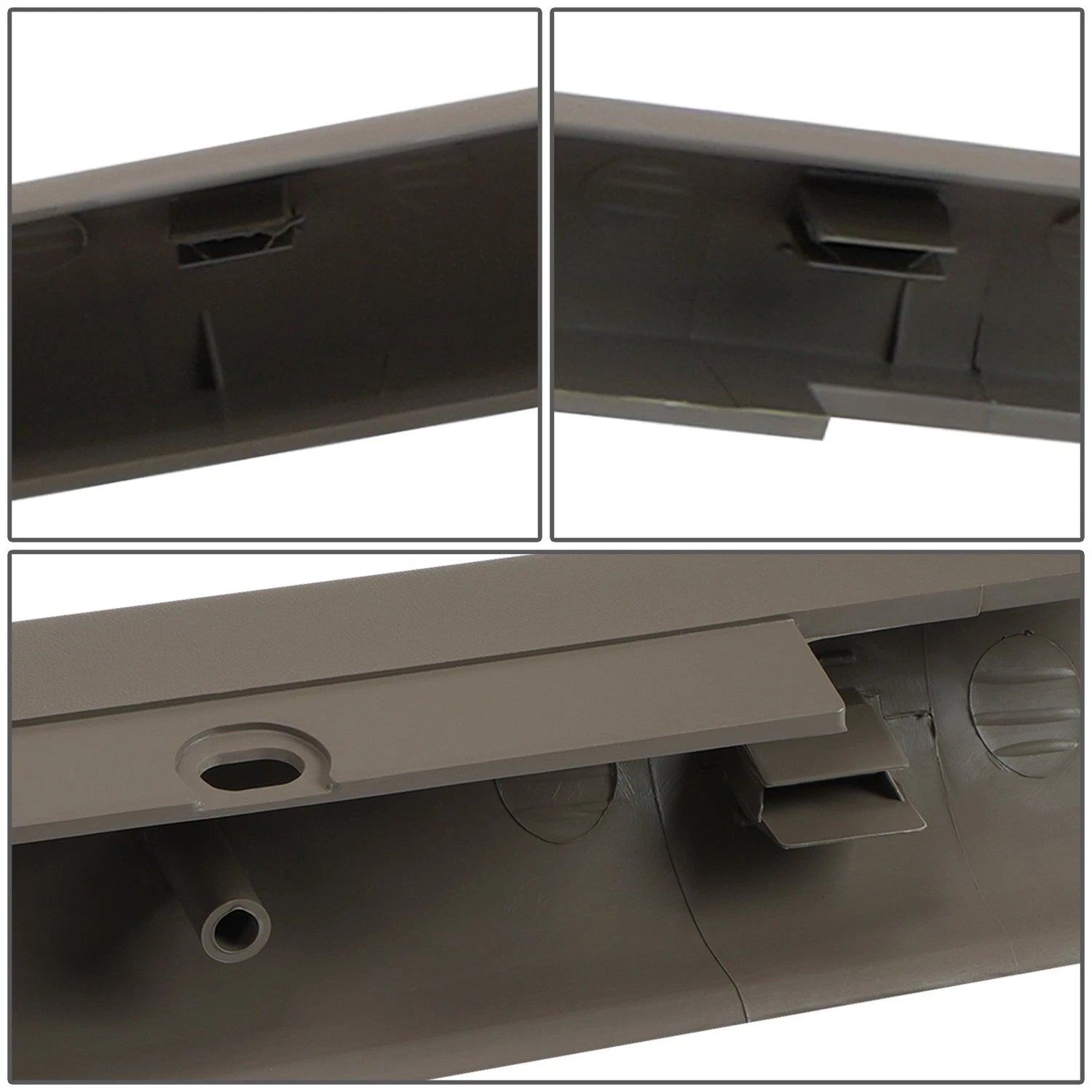 Rear Matte Black Tailgate Molding for F-250 F-350 Super Duty (2003–2006)