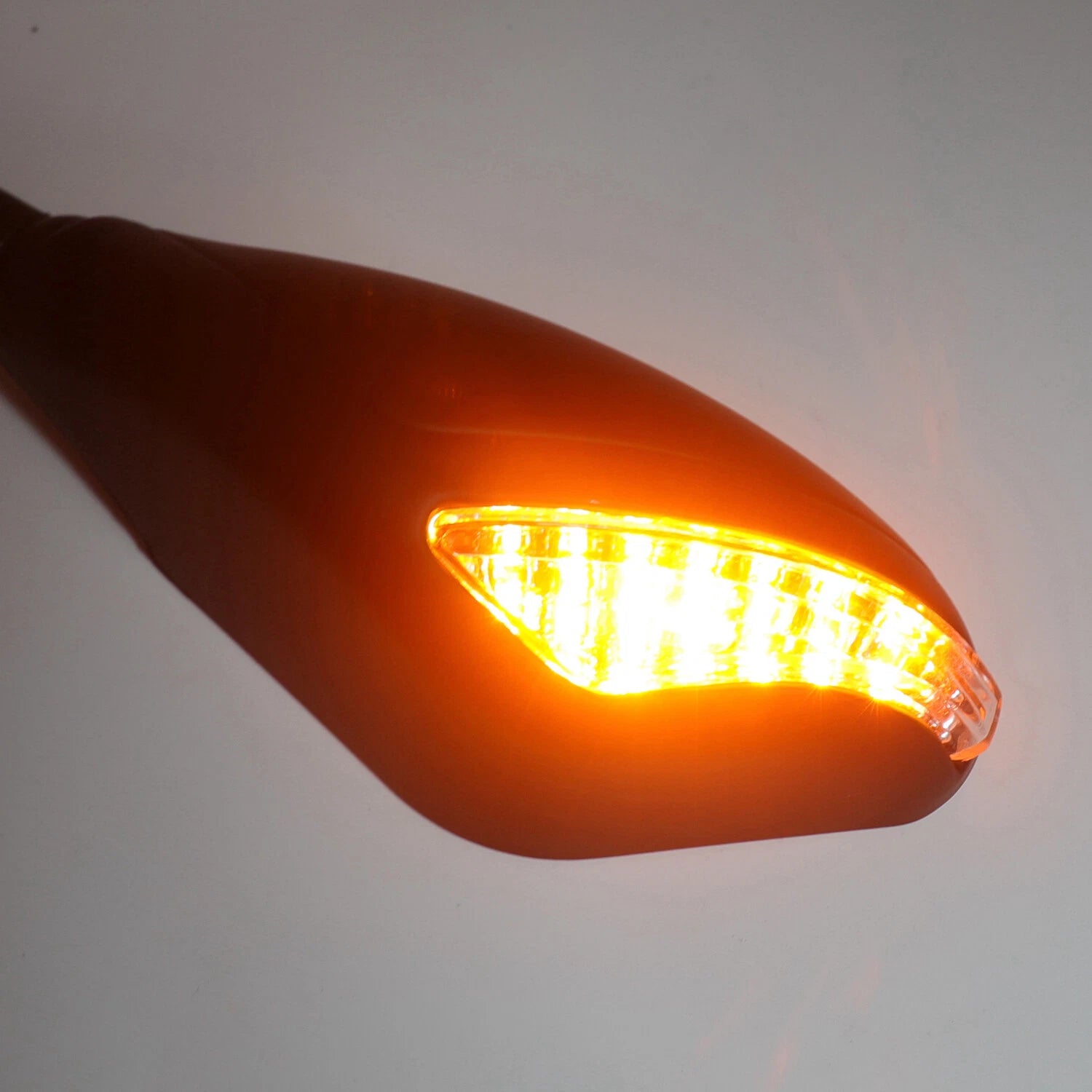 Integrated LED Turn Signals Side Mirrors for Suzuki GSXR Hayabusa