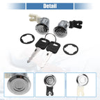 Door Lock Cylinder with Keys Set Replacement No.XL2Z7821990AC for Ford E150 (2004–2014)