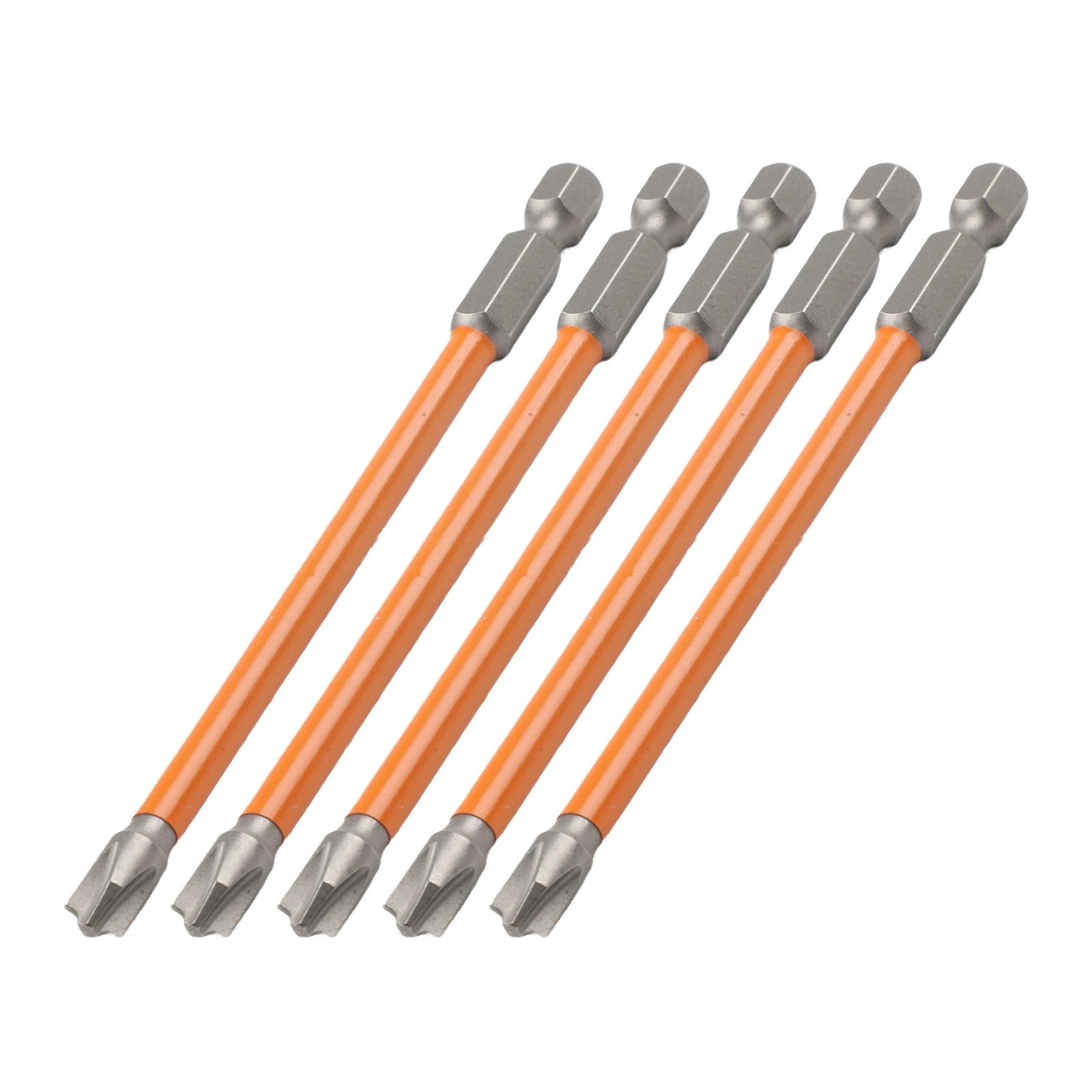 5pcs Magnetic Slotted Cross Screwdriver Bit for Electrician FPH2