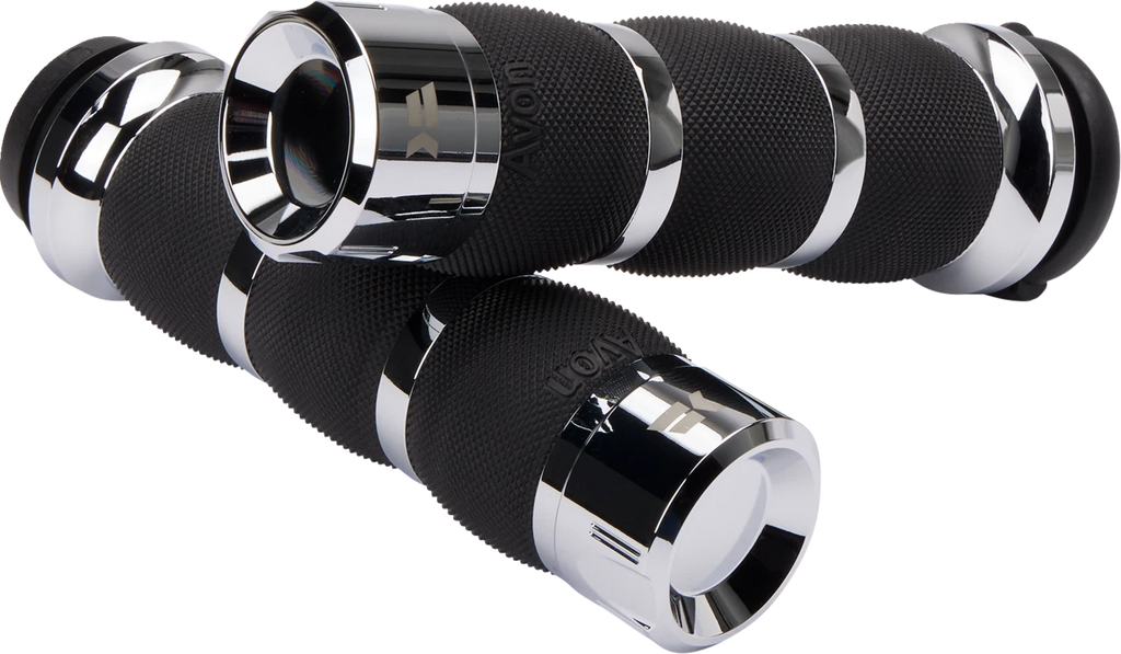 Klassic Grips for Harley Davidson (TBW) (Chrome) 500195