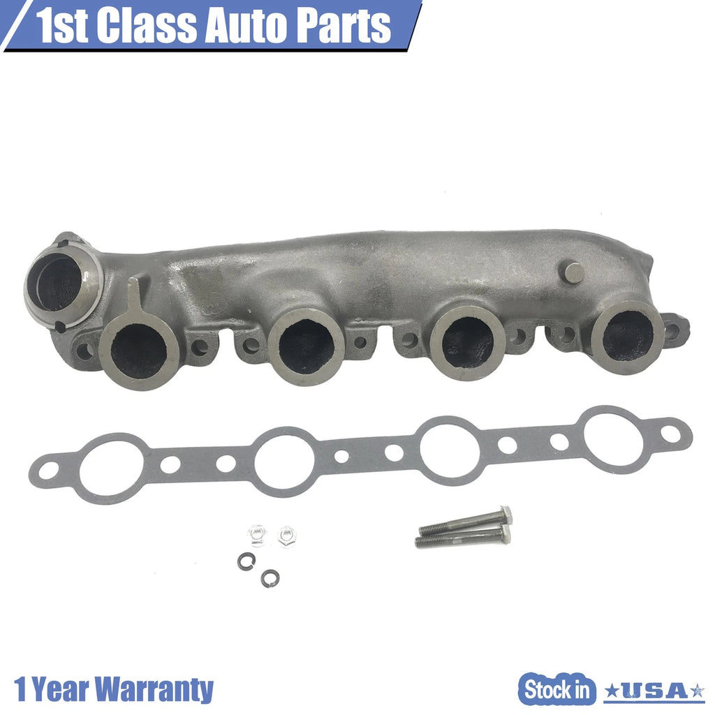 2X Exhaust Manifold for Ford E350 E450 F450 F550 (1998–2003)