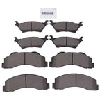 Set of 8 Ceramic Brake Pads for Ford F150 (2012–2020)