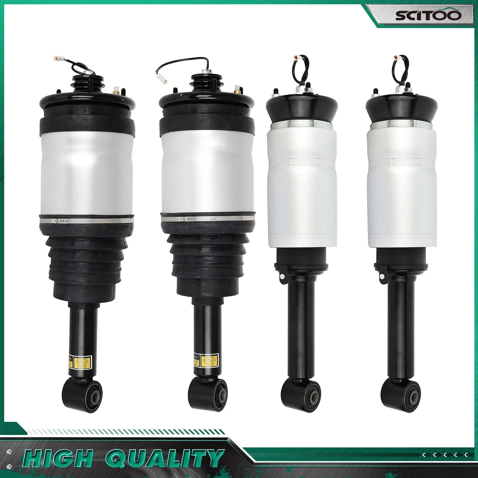 Set of 4 Air Suspension Shock Struts for Range Rover Sport L320 (2010–2013)