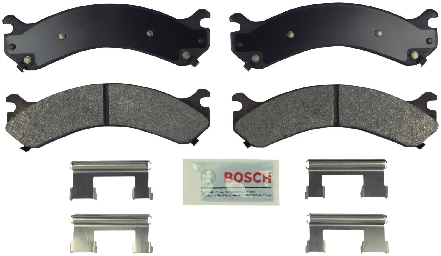 Rear Disc Brake Pads for Chevy Silverado 3500 HD GMC Sierra (2011–2019) - Bosch BE909H