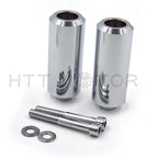 Aluminum Extended Frame Slider for Yamaha FZ-6 FZ-6S (2004–2012) Chrome