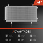 A/C Condenser with Drier & Bracket for Chevrolet (2012-2015)