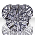 Set of 4 18" 6 V Spoke Snap-On Wheel Skins for 2017-2019 GMC Acadia SLT - Chrome