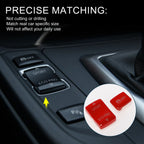 2X Central Control Sport Ecopro Off Button Cover for BMW 1 2 3 5 Series (2011–2020)