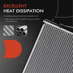 Radiator with Oil Cooler for Honda Accord (2005–2007)