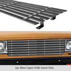 Chrome Wide Rivet Billet Grille for Chevy S10 Blazer S15 Jimmy (1982–1990)