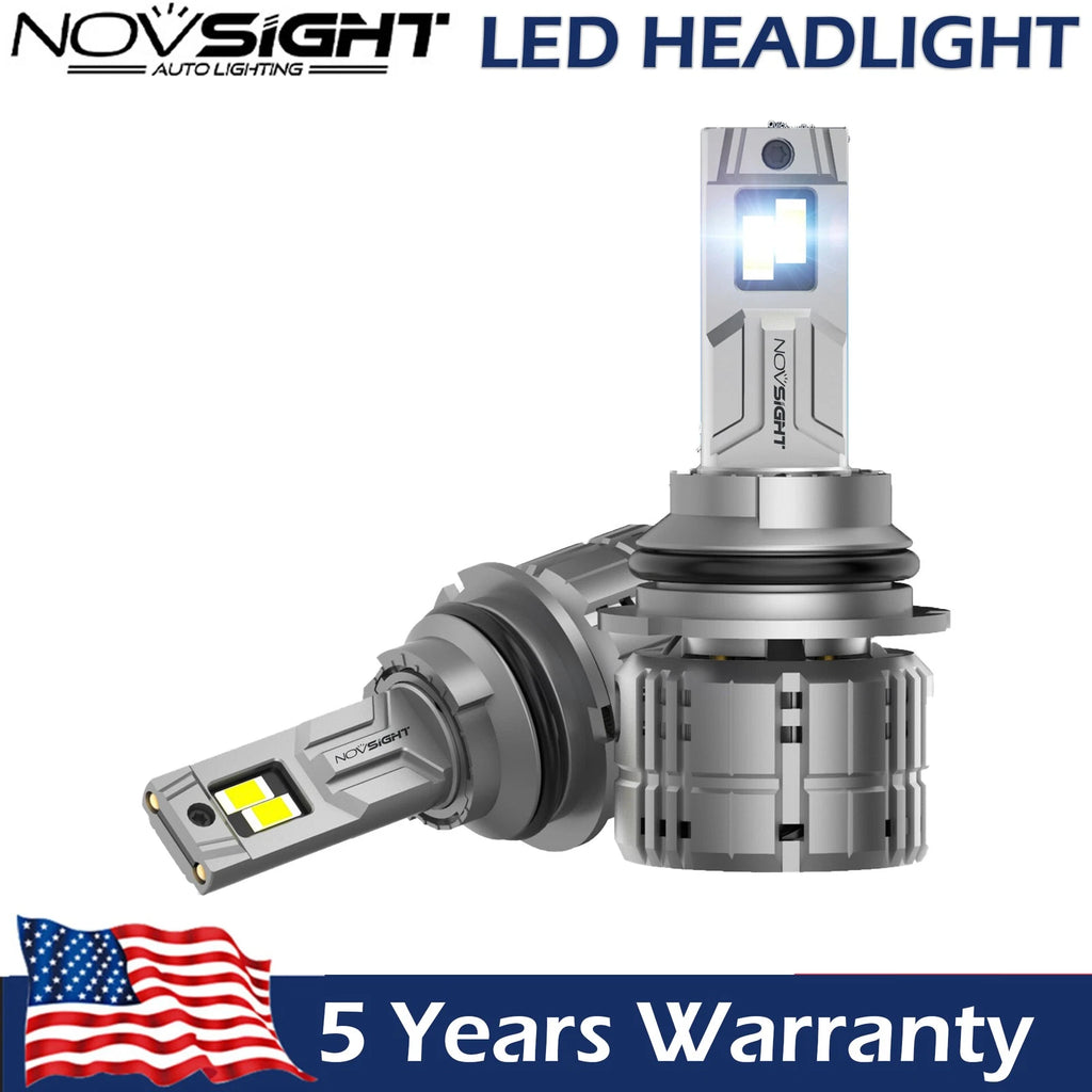 2X Canbus 9004 HB1 LED Headlight Bulbs Bright White 200W 40000LM for