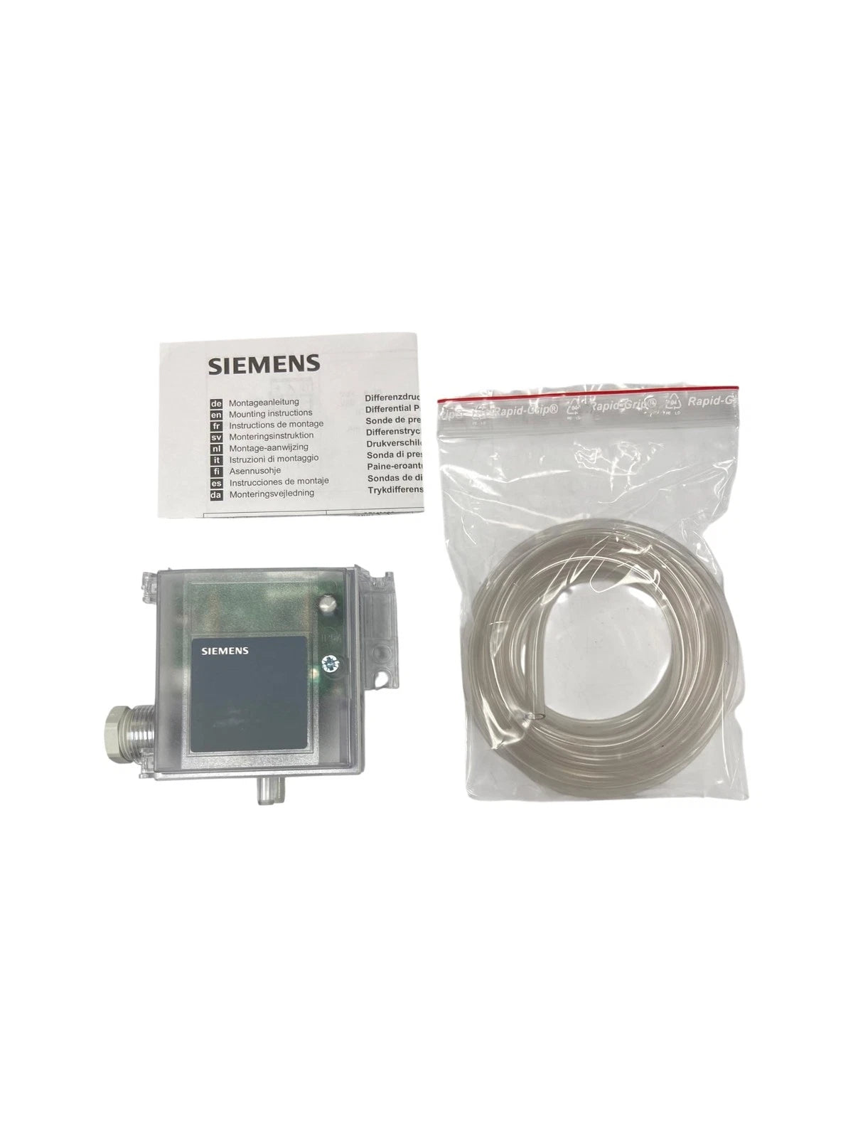 Air Duct Differential Pressure Sensor Siemens QBM3120-5 for DC 8-33V