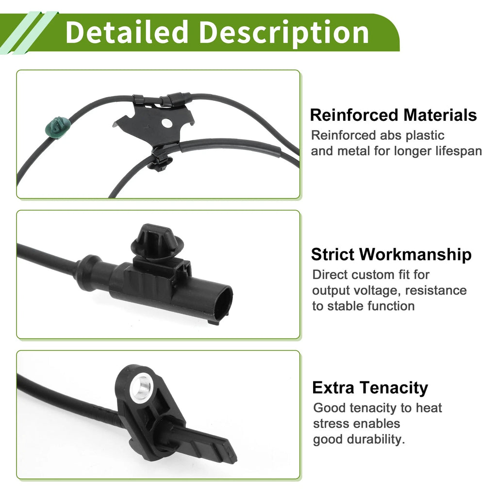 ABS Wheel Speed Sensor No. 8954312090 for Toyota Auris (2007–2012)