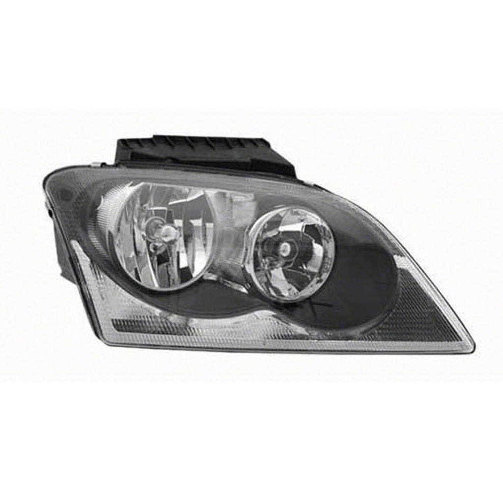 Replacement Passenger Side Halogen Head Light Assembly w/o Projector Bulb
