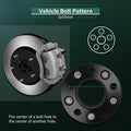 4X 1.25" Hub Centric Wheel Spacers 5x115 14x1.5 for Dodge Challenger (2008–2023)