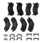 8pcs Ceramic Brake Pads Kit for Chevrolet Tahoe/GMC Yukon (2000–2006)