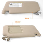 Passenger Side Sun Visor for Toyota Venza (2009–2016) Beige