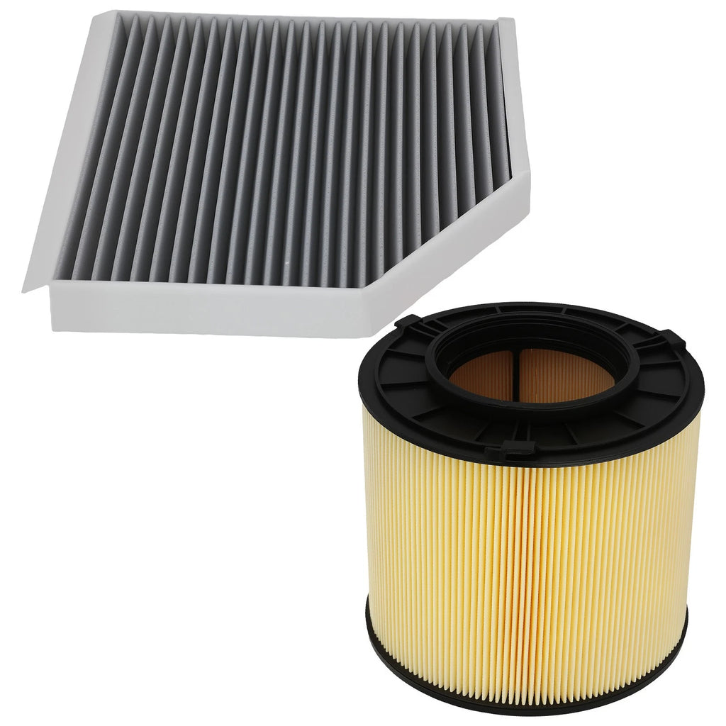 Set of 2 Engine & Cabin Air Filters for Audi A7 Quattro (2012–2018) LAK667 CAF4439