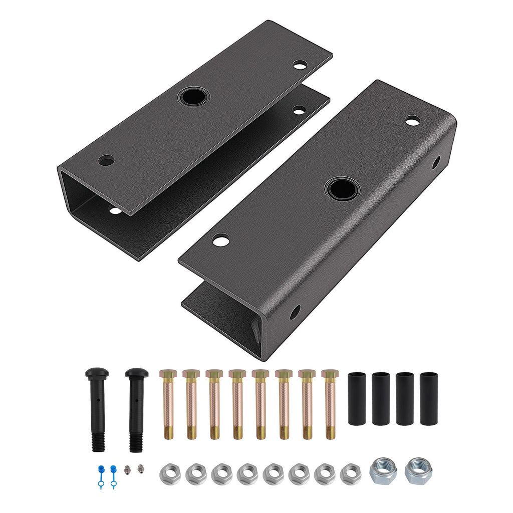 Dual Axle Equalizer Assembly for Trailer 2" Slipper Springs (12")