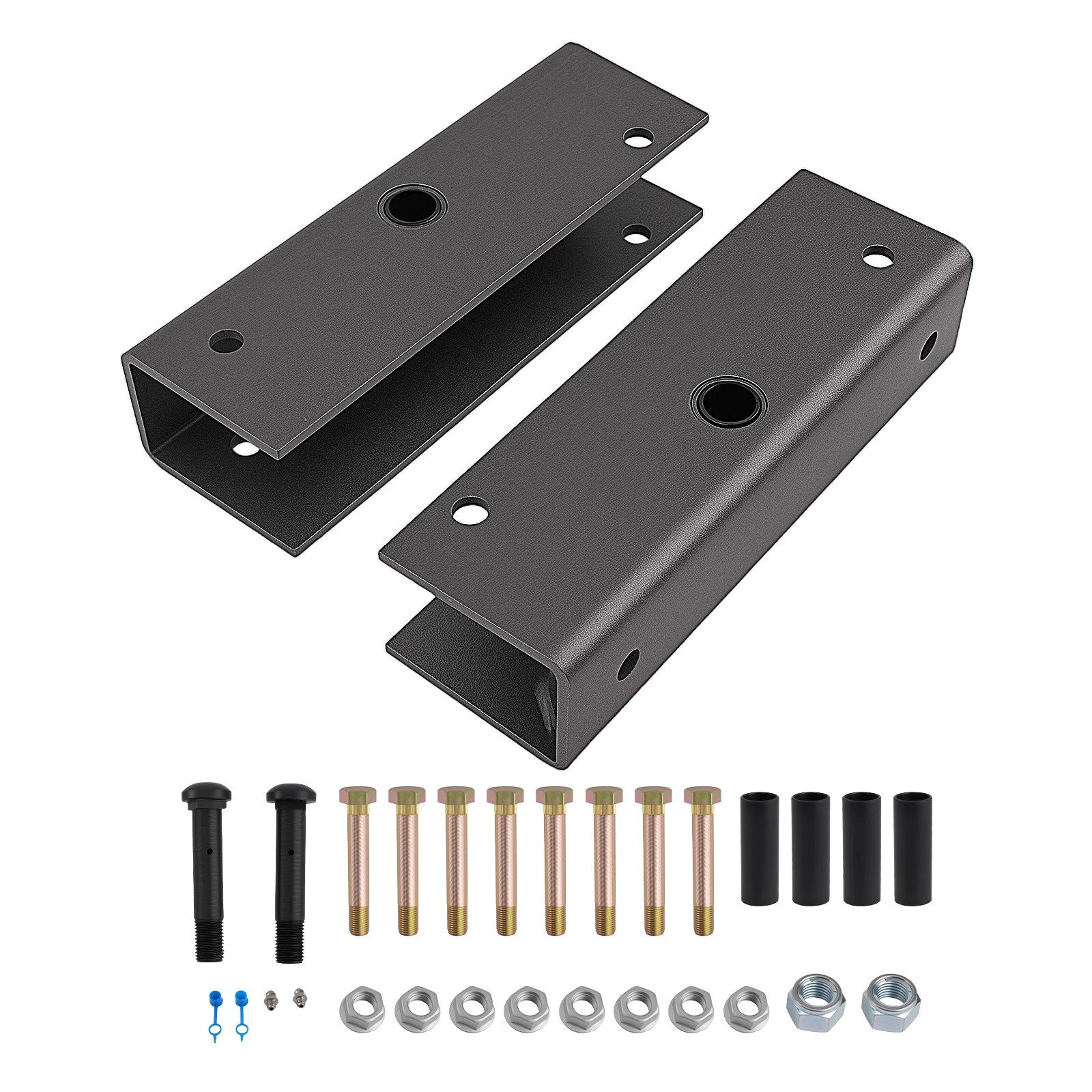 Dual Axle Equalizer Assembly for Trailer 2" Slipper Springs (12")