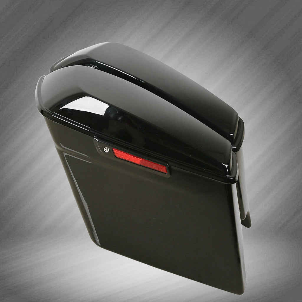5" Stretched Extended Hard Saddle Bags for Harley Touring Street Glide (2014–2024)