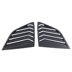ABS Side Window Louvers for Honda CR-V (2023–2024) Black Gloss