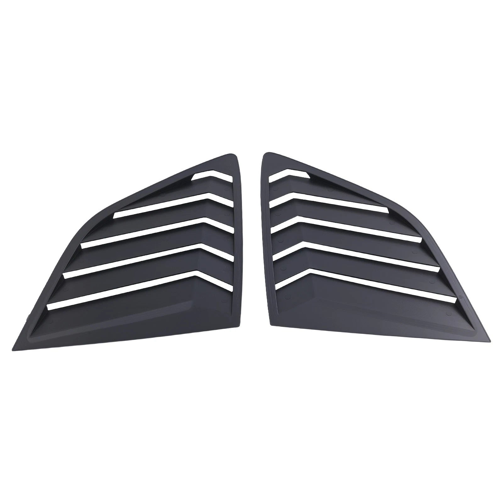 ABS Side Window Louvers for Honda CR-V (2023–2024) Black Gloss