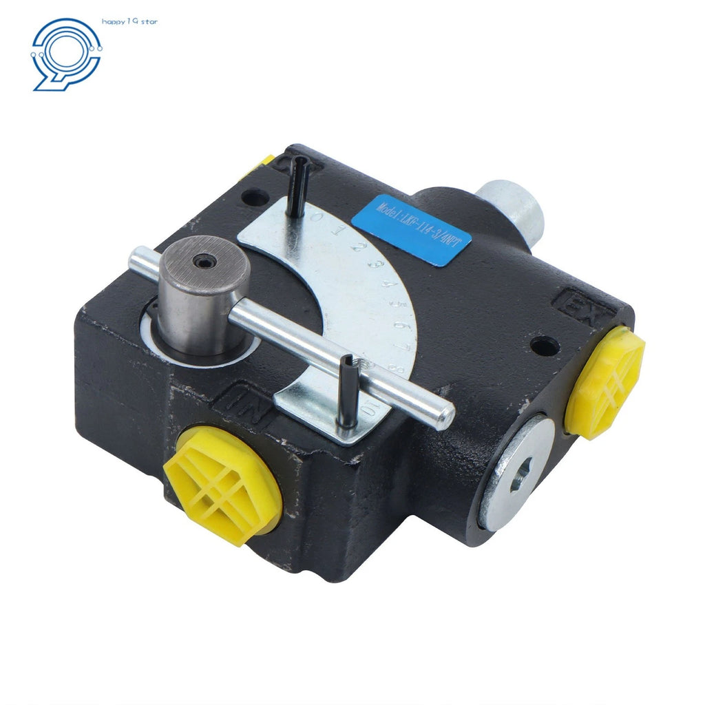 Hydraulic Adjustable Variable Flow Control Valve 3000 PSI 3/4" NPT