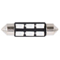 10pcs 39mm 5730-6-SMD Blue LED Festoon Bulb for Car Interior Lamp