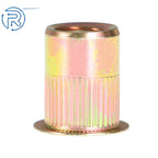 Set of 50 Flat Head Rivet Nuts for Automotive Applications