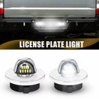 White License Plate Light for Ford F-250 F-350 F-450 F-550 Super Duty (1999–2016)