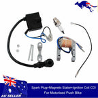 Ignition Coil CDI + Spark Plug for Motorized Bicycle (49cc-80cc)