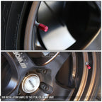 Set of 4 Aluminum Tire Rim Valve Air Port Dust Cover Caps RT059 for Universal