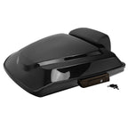 Black Razor Trunk Backrest Pad for Harley Touring Road Glide (2014–2025)