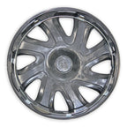 4pc 14 Inch Silver Hubcaps Wheel Covers for Steel Wheels (Set for Bulldog)