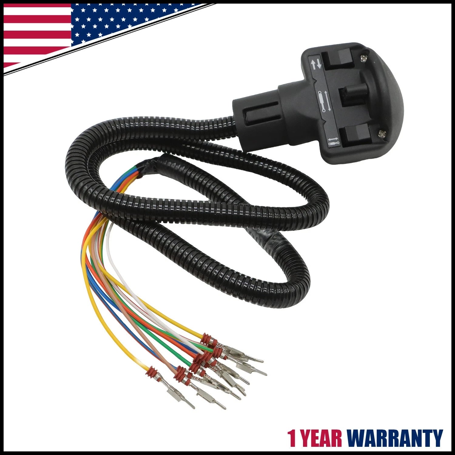 Left Auxiliary Four-Switch Handle 6680419 for Bobcat 751 753 763 773 863 873 963 S250
