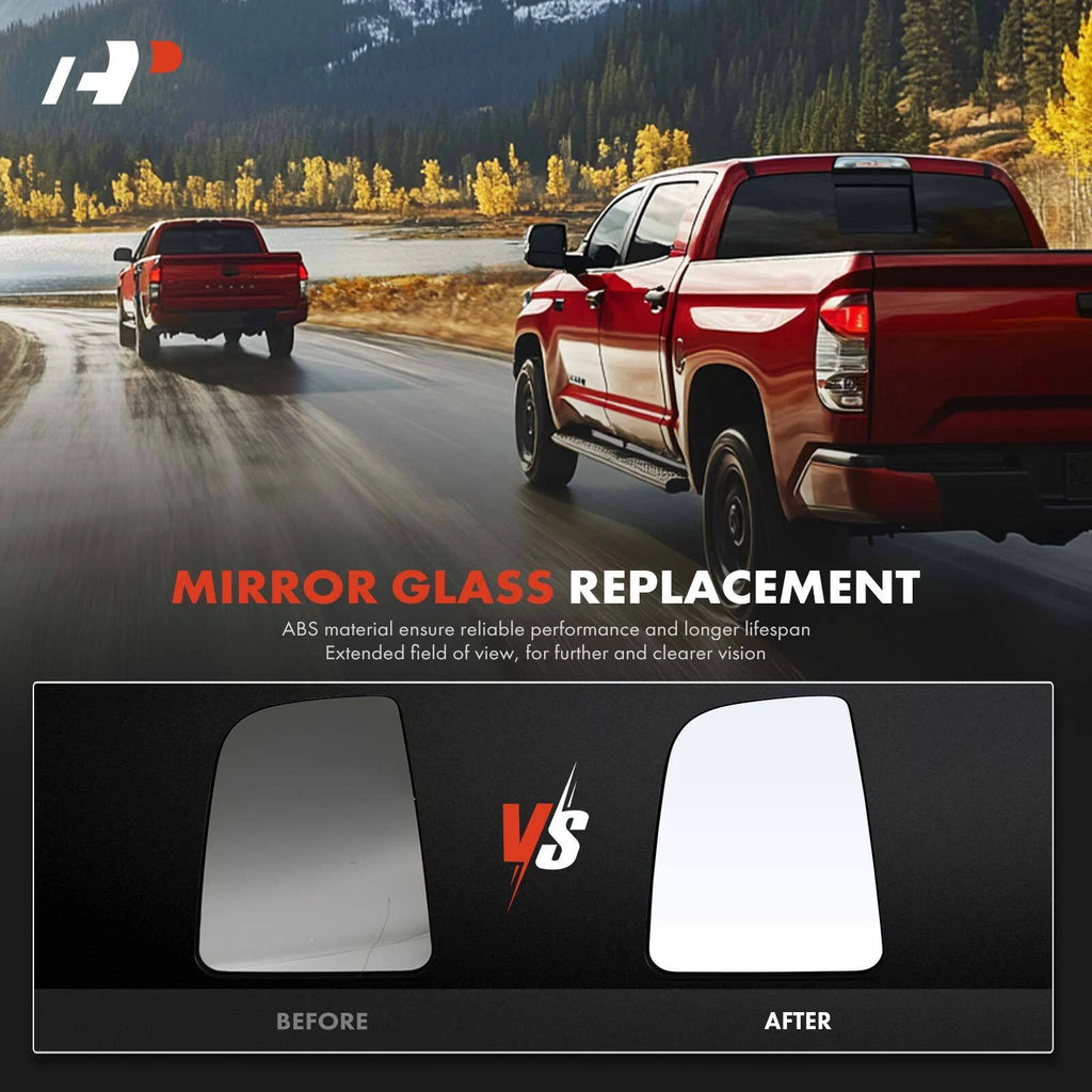 Heated Driver Upper Power Mirror Glass for Benz Sprinter 1500 (2019-2023)
