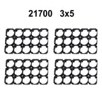 Set of 4 Battery Plastic Brackets for 21700 Battery Stand