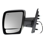 Driver Side Mirror for Nissan NV1500 (2012–2021) with Blind Spot Textured Black