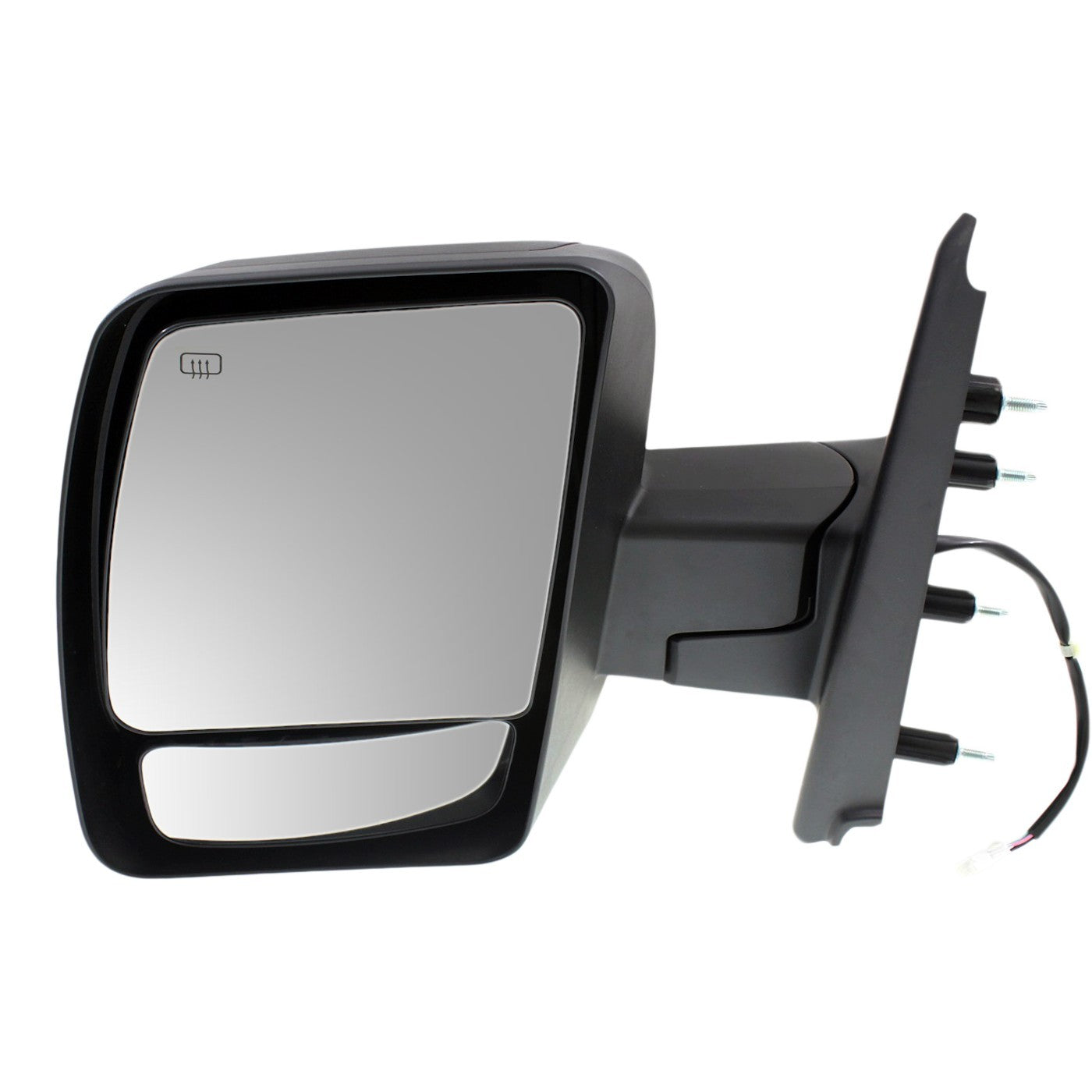 Driver Side Mirror for Nissan NV1500 (2012–2021) with Blind Spot Textured Black