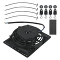 6'' Slim Push Pull Electric Radiator Cooling Fan Mount Kit Universal 12V 80W