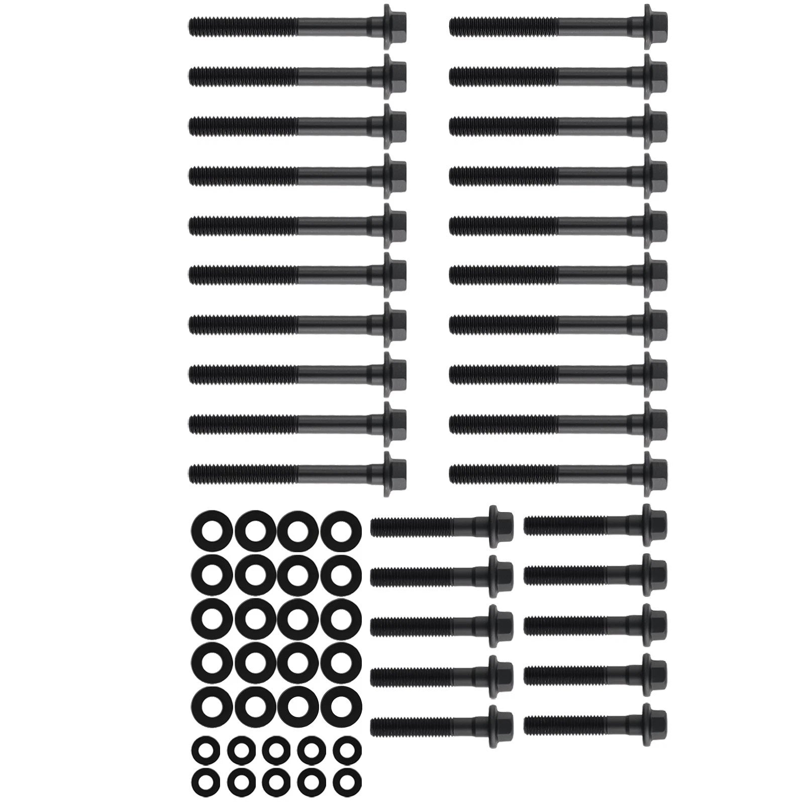 Cylinder Head Bolts Kit 134-3610 for Chevrolet GM Gen III LS1 LS6 (1997–2009)