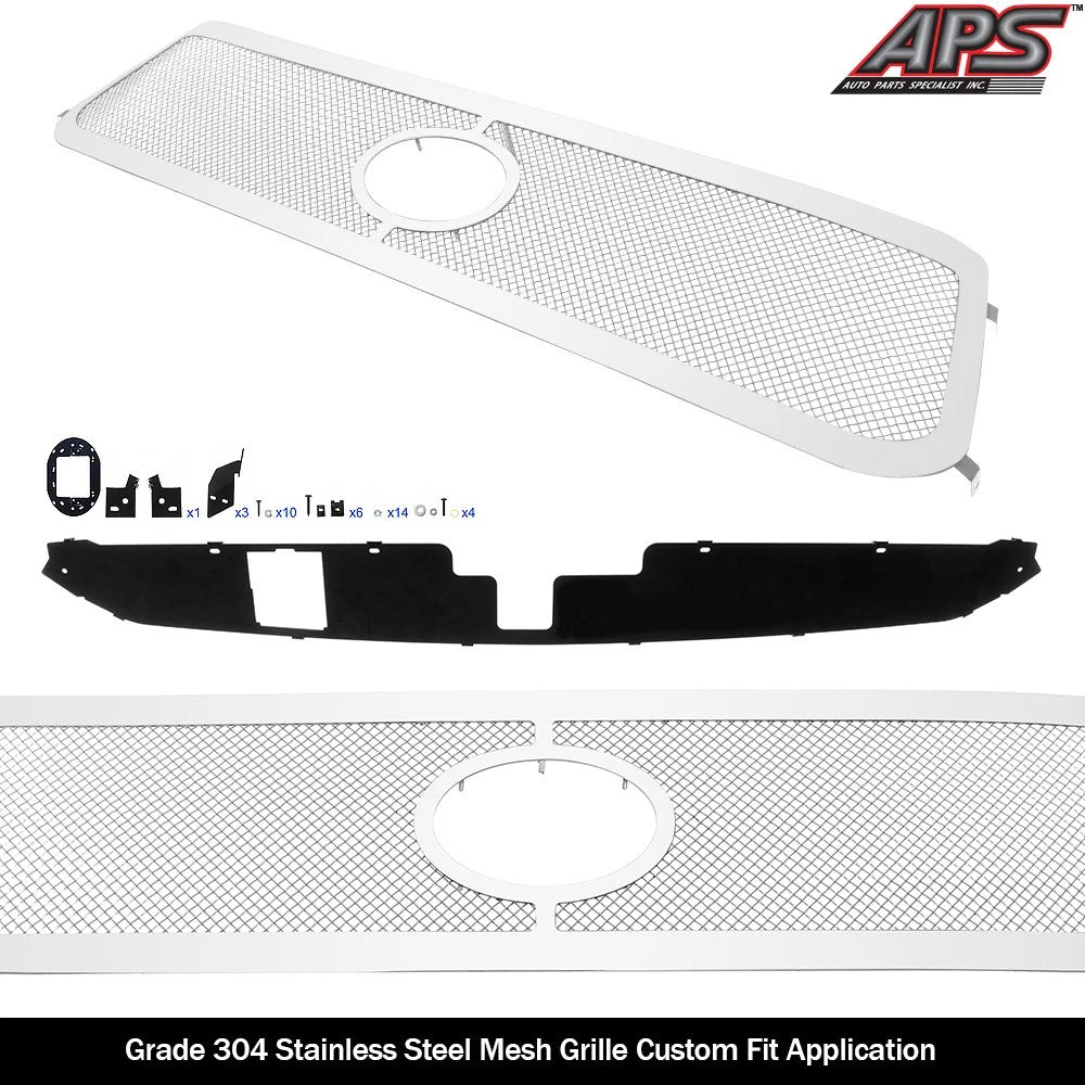 Stainless Chrome Mesh Grille for Toyota Tundra (2018-2019)
