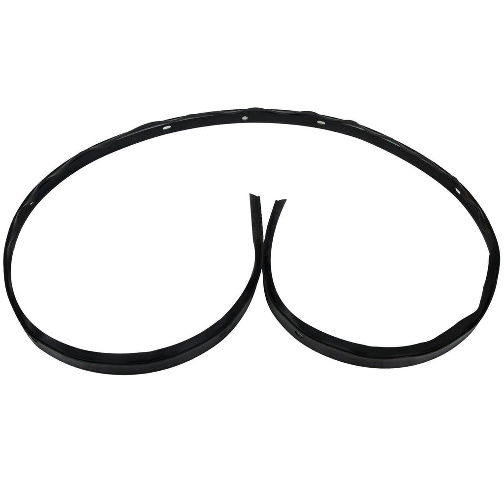 Front Hood Bumper Weatherstrip Seal & Rivets for Dodge Challenger (2008–2022)